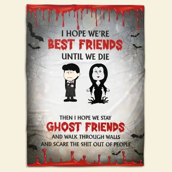 Custom Friends Blanket – Fun & Cozy Gift for Besties